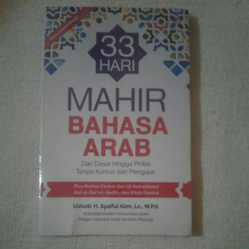 33 hari mahir bahasa arab