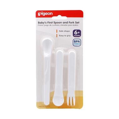 Pigeon Baby's First Spoon And Fork Set