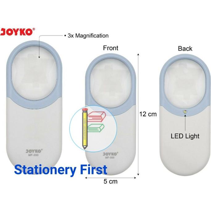 

Diskon Kaca Pembesar LED Light Magnifier Joyko MF-200 Diskon