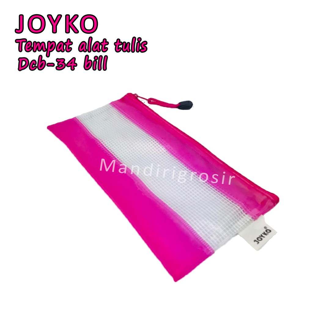 Joyko * tempat alat tulis * Dcb-34 bill * Pink