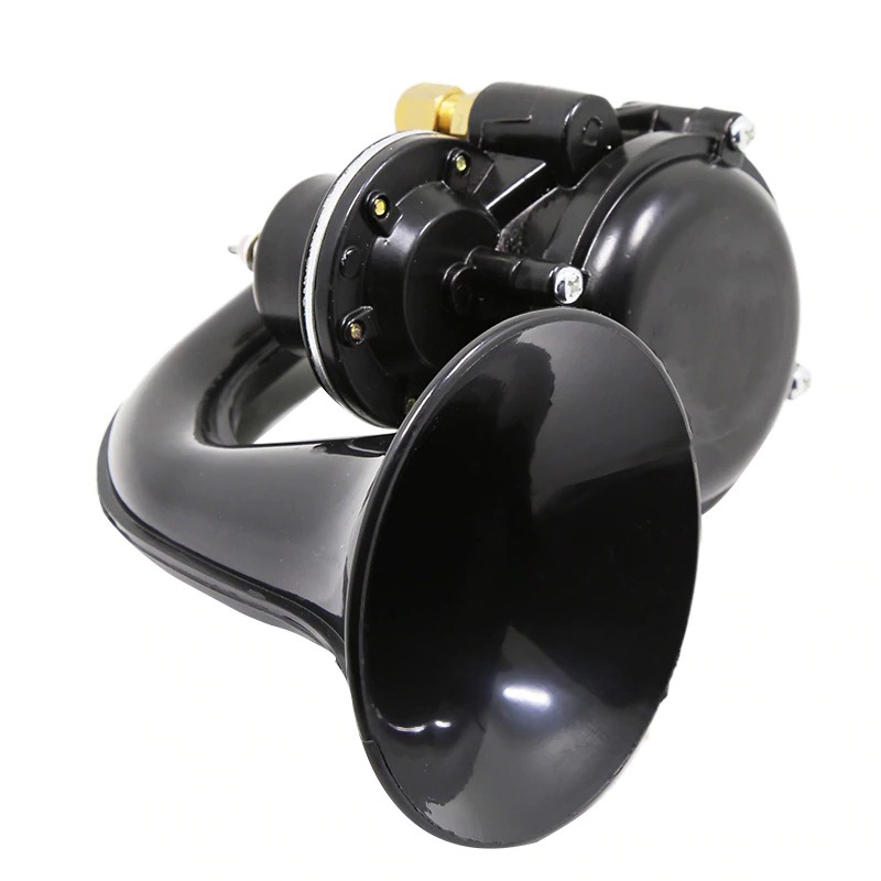 OTOHEROES Klakson Keong Trompet Mobil Truk Loud Air Horn 135dB - DL35 - Black