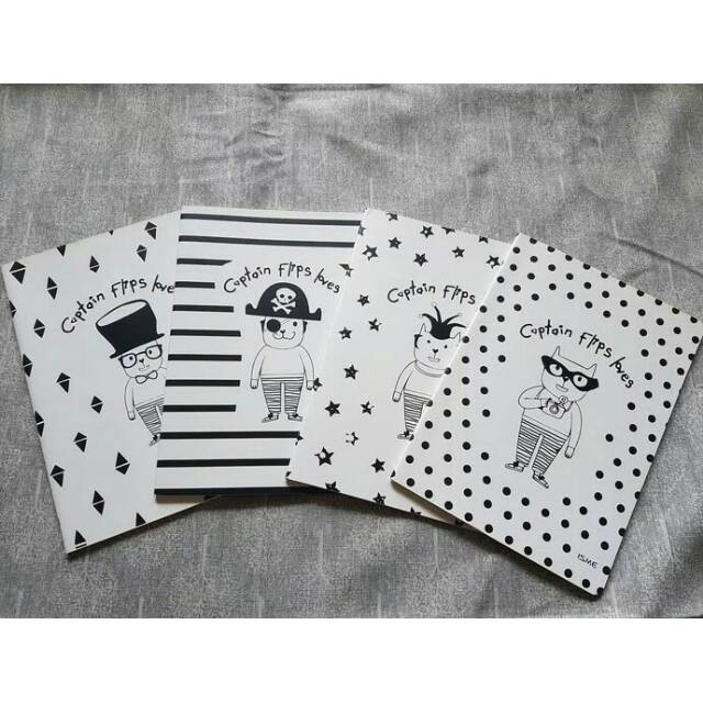 

Buku Tulis B5 Cool Cat, Black n White, Rain, Animal Kingdom