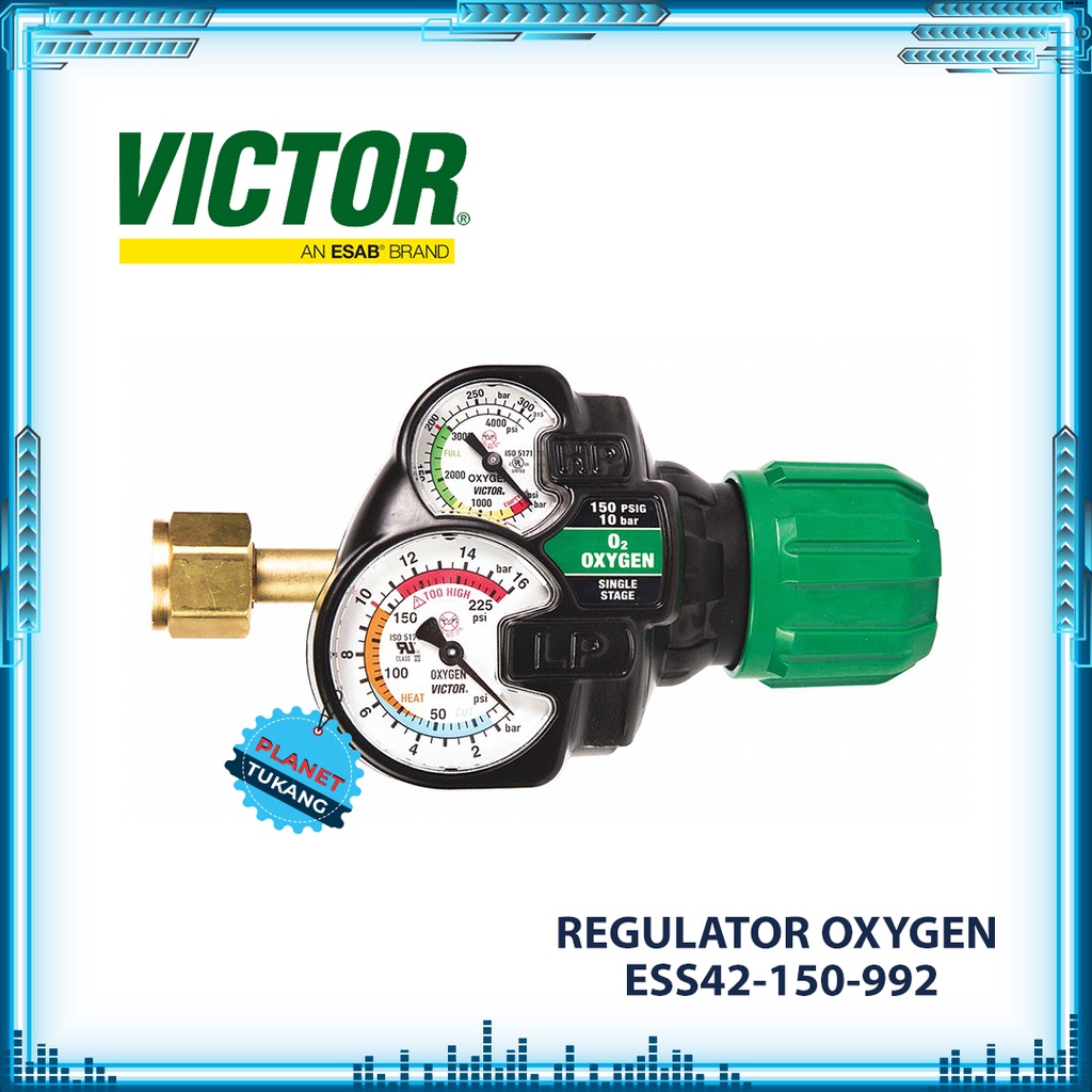Victor ESS42-150-992 Regulator Oxygen Original
