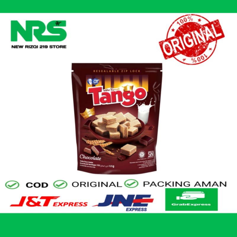 

Tango Wafer Pouch Chocolate 115g Wafer Tango cokelat