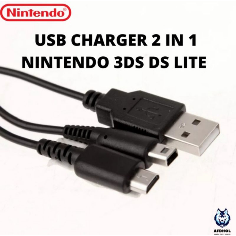 Kabel Charger Usb Nintendo 3ds 2ds XL LL Dsi Ndsi Nds i NdsiXL New 3ds 2ds 3dsXL 2dsXL Power Cable Chas Charging Usb 3ds