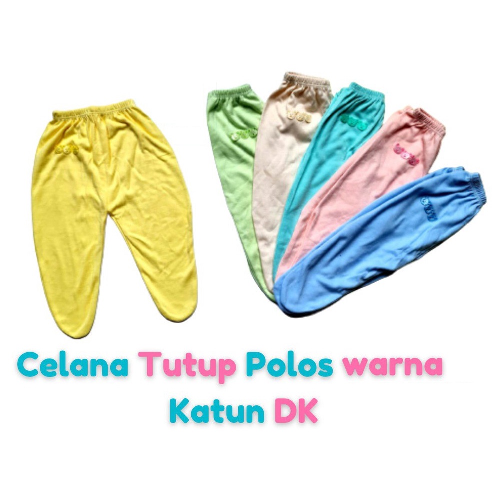 1PCS DK CELANA BUNTU WARNA POLOS DK NEWBORN BAHAN KATUN TEBAL TERMURAH GROSIR