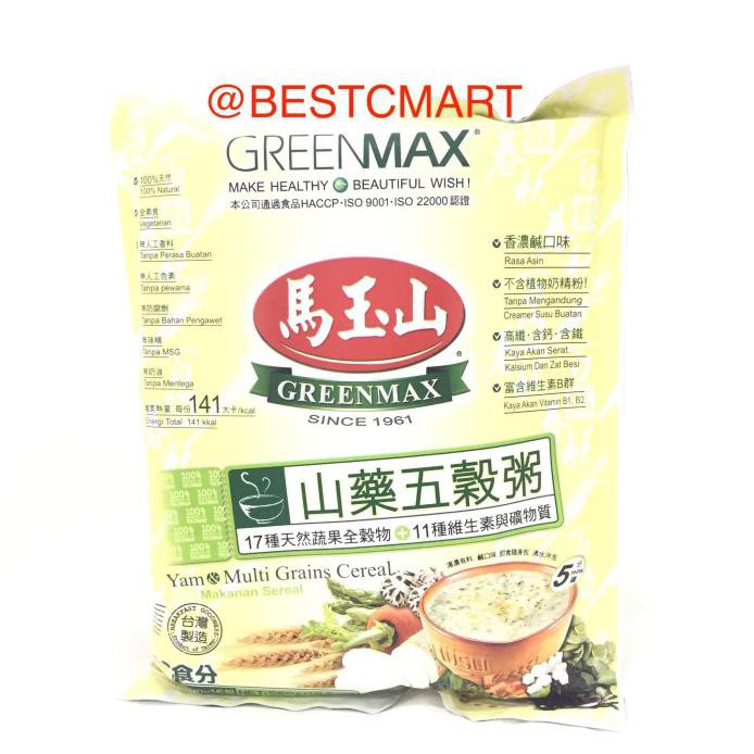 

GREENMAX YAM & MULTI GRAINS CEREAL 560GR