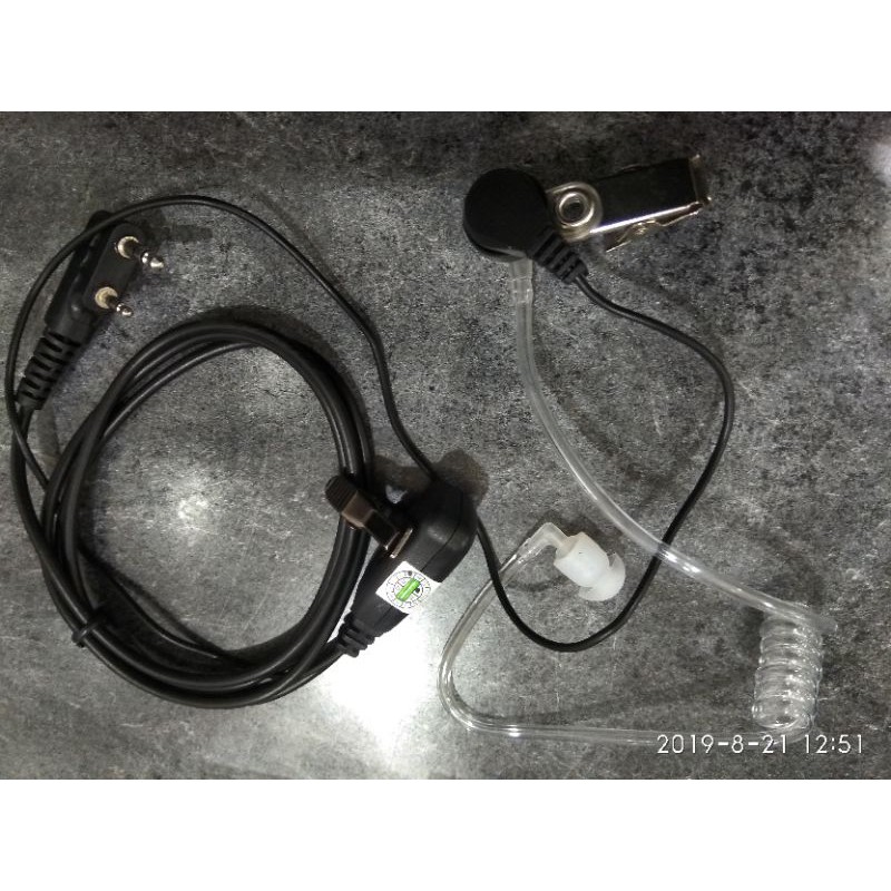 EARPHON HT HANDY TALKIE FBI MEREK TSSD