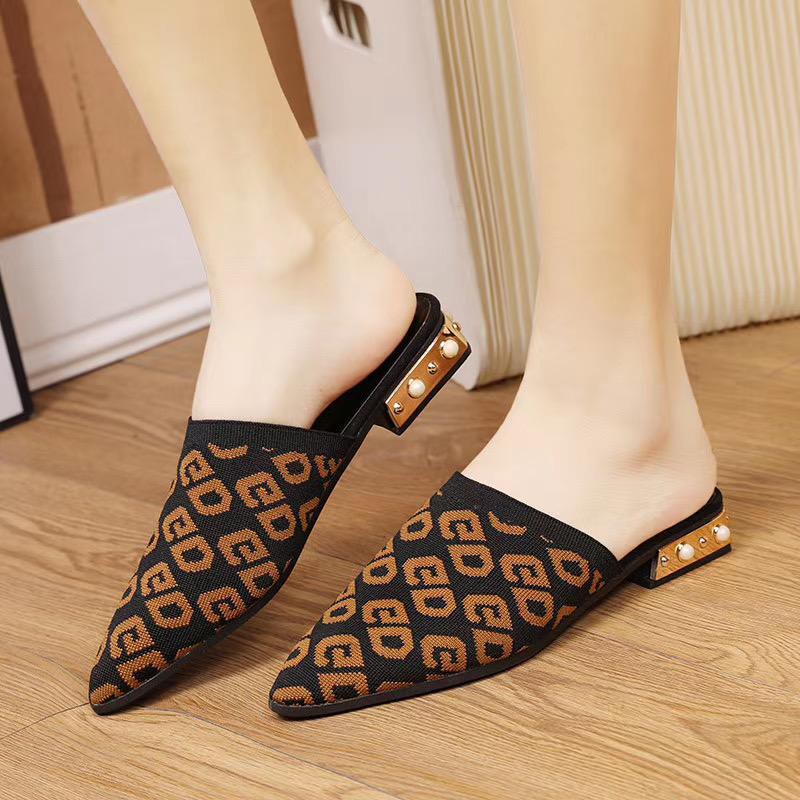 Free Box Sepatu Sandal NS967 Flat Shoes  Fashion Sepatu Import Sandal Korea Wanita Sandal Kasual