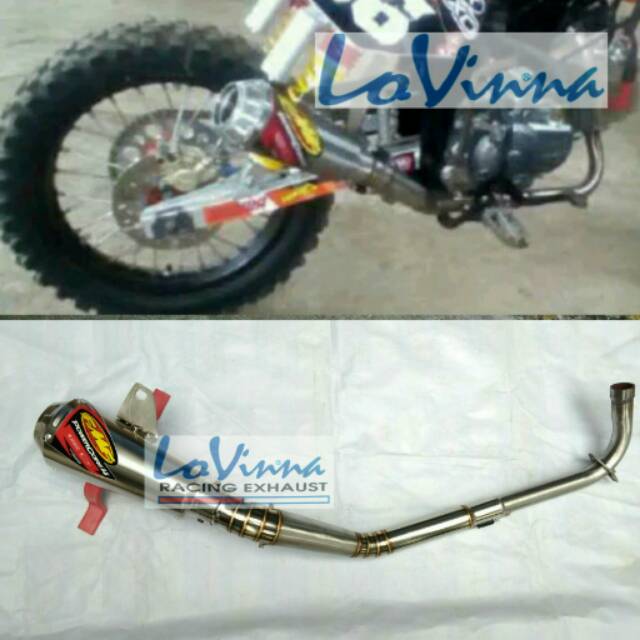 Knalpot racing gtx fmf for Jupiter z