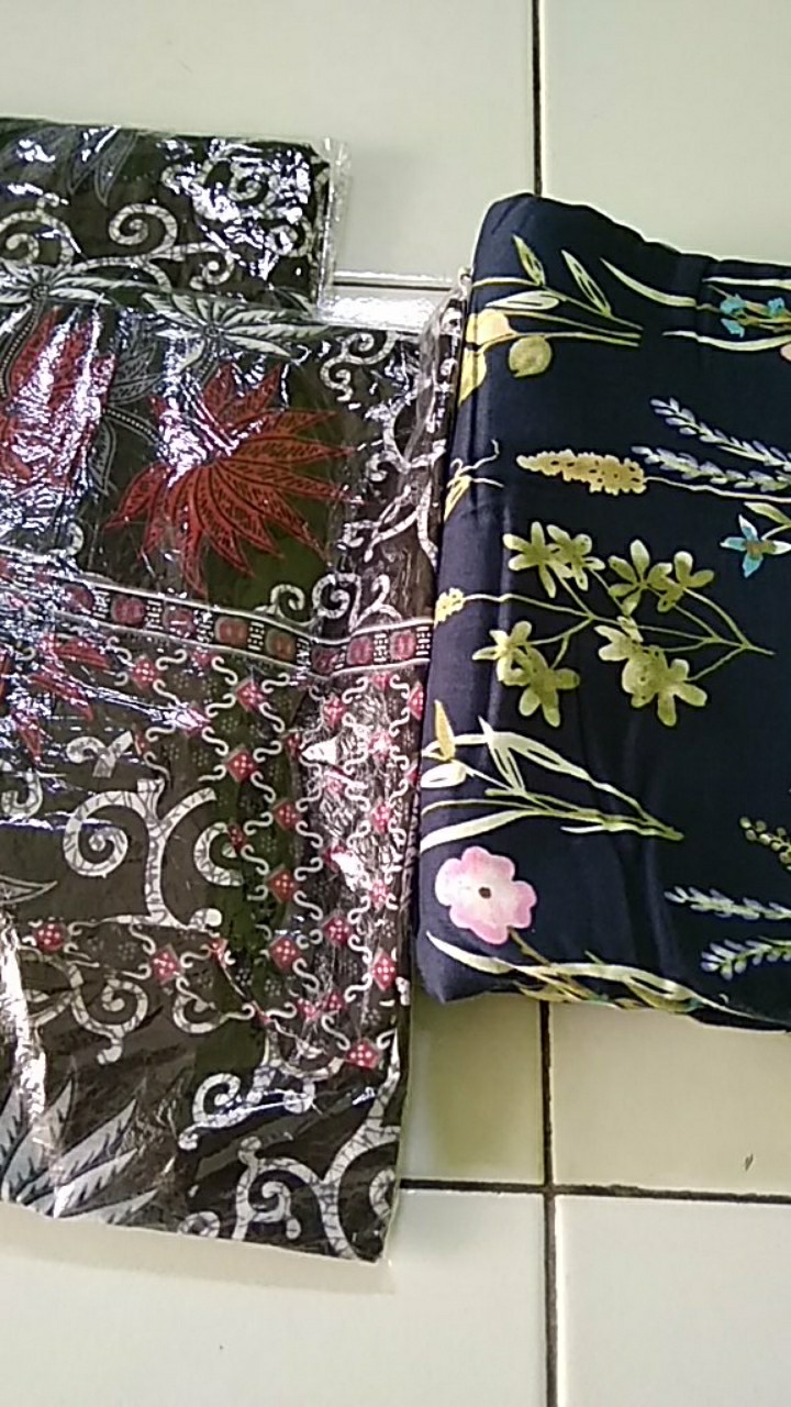 Tunik Batik Kouple Atasan Kople Tunik Atasn Batik Butiq Seragaman Atasan Batik