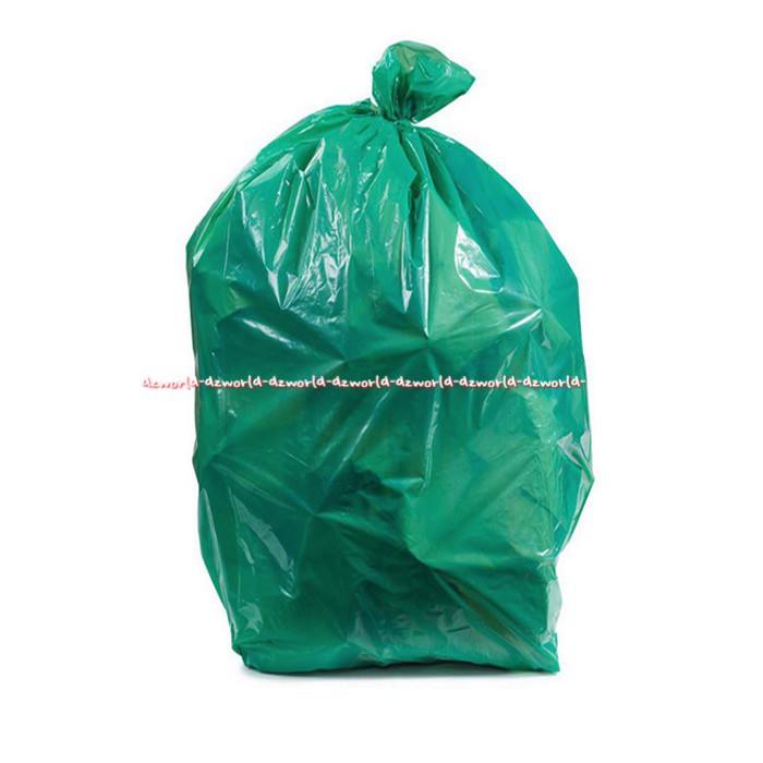 Kris Garbage Bags 40X50cm Kantong Sampah Kecil 30pcs Pastik Sampah Ramah Lingkungan Go Green Krisbow Plastic Bag Green Warna Hijau Gabage