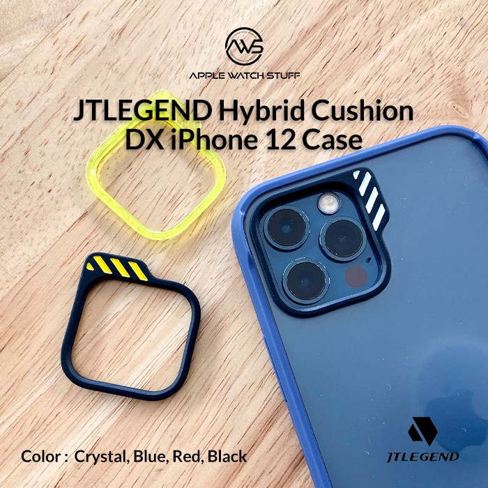 JTLEGEND Hybrid Cushion DX Case for iPhone 12 Mini/12 pro/12 pro max