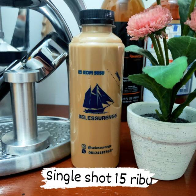 

Es Kopi Susu singe shot