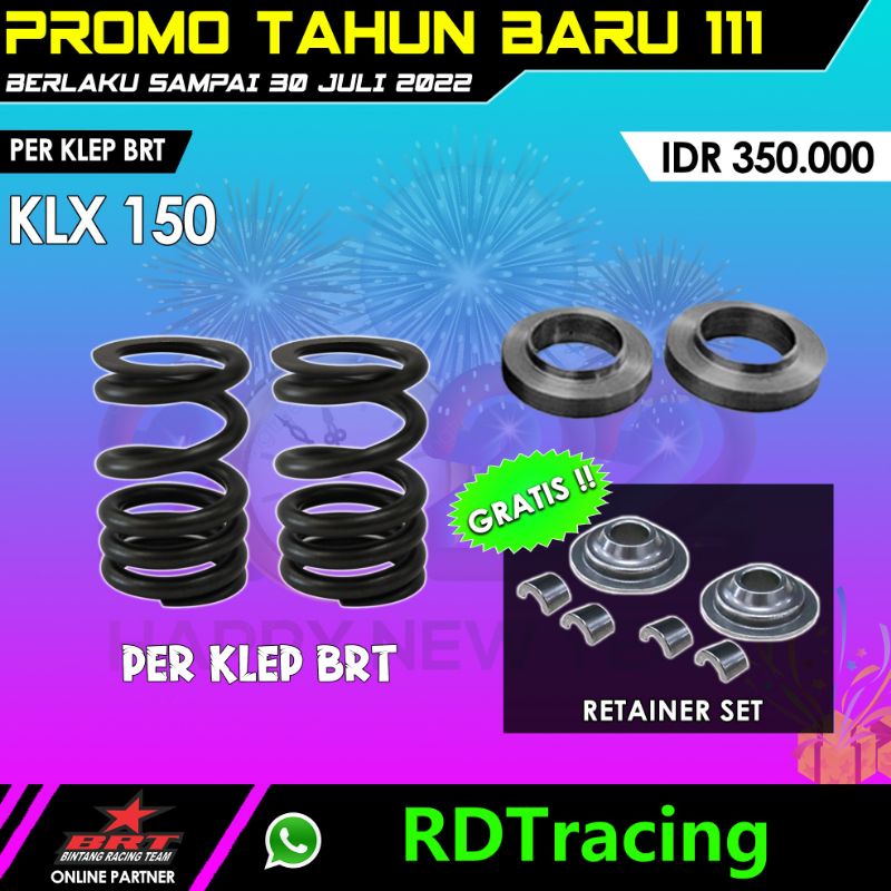 Per Klep Klx 150 Crf 150 BRT