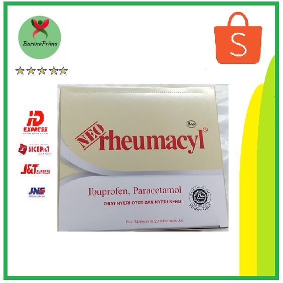 Neo Rheumacyl tab box isi 24 strip @ 20 tablet