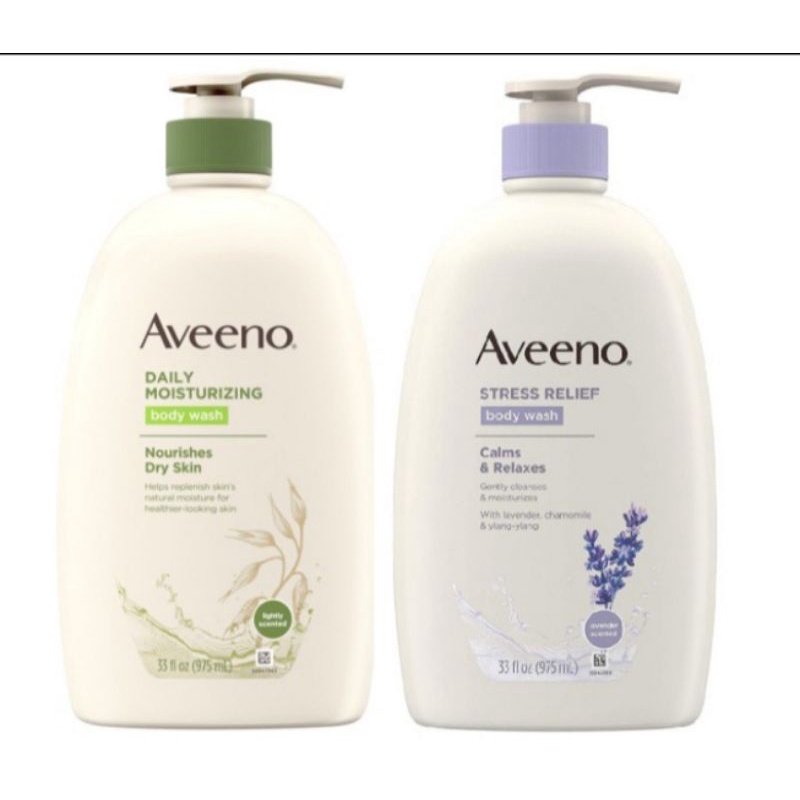 Aveeno Daily Moisturizing Stress Relief Body Wash 975ml