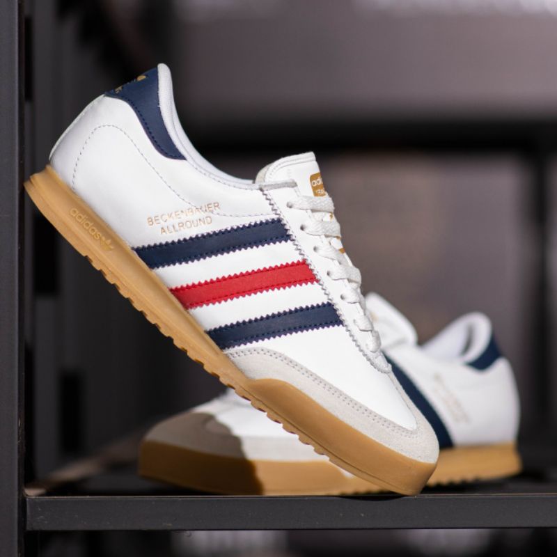 Adidas Beckenbauer &quot;White Collegiate Navy Red Sol Gum&quot;