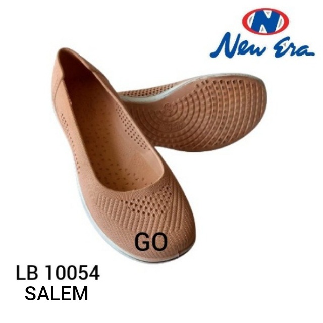 BB NEW ERA LB 10054 Sepatu Slip On Wanita Karet TERBARU Original Murah