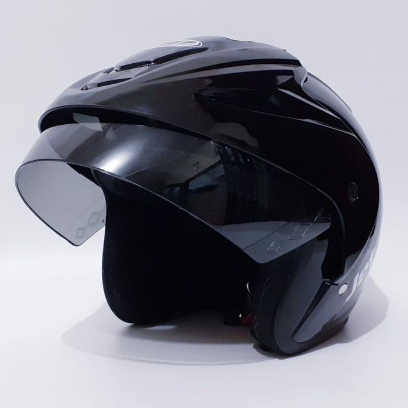 HELM SNI STANDAR ukuran medium visor single helm dewasa COCOK UNTUK CEWEK COWOK HELM BAGUS DAN NYAMAN