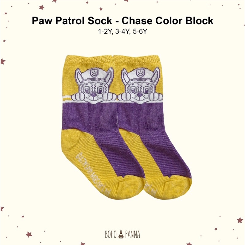 Paw Patrol Sock BohoPanna