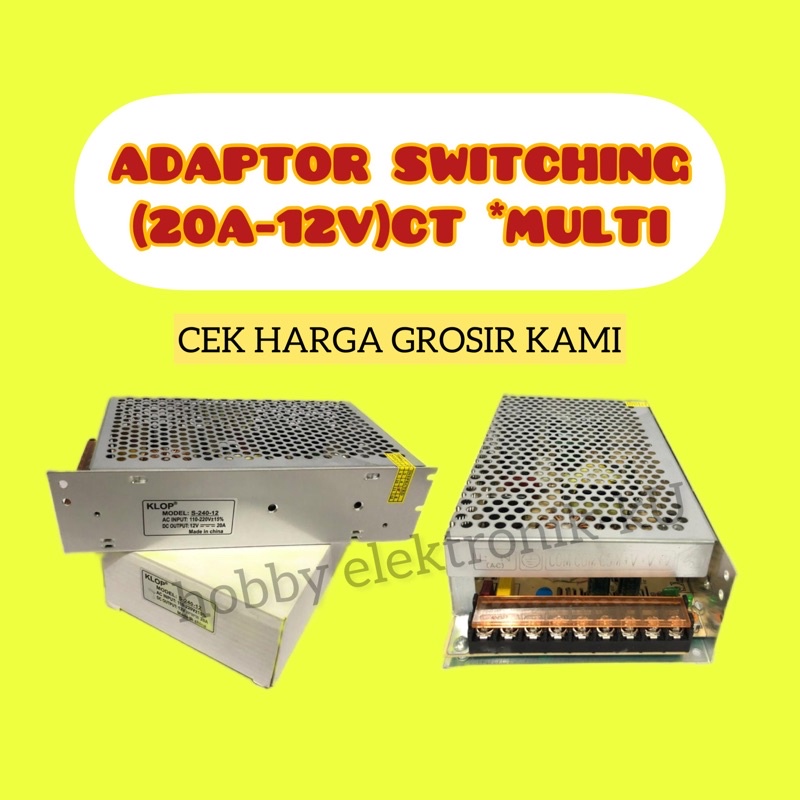 ADAPTOR SWITCHING (20A-12V) CT *MULTI