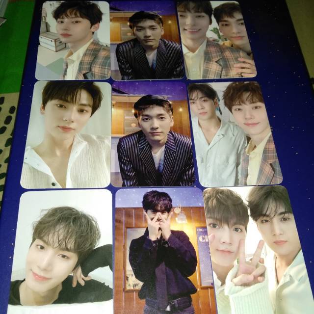 Ready Stock Photocard Official Nuest The Table - Nu'est