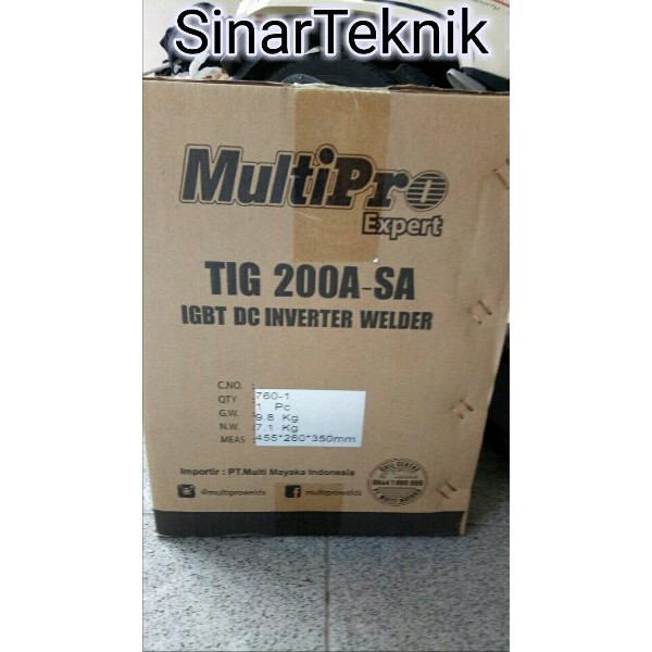 Mesin Las Multipro Tig 200 A SA