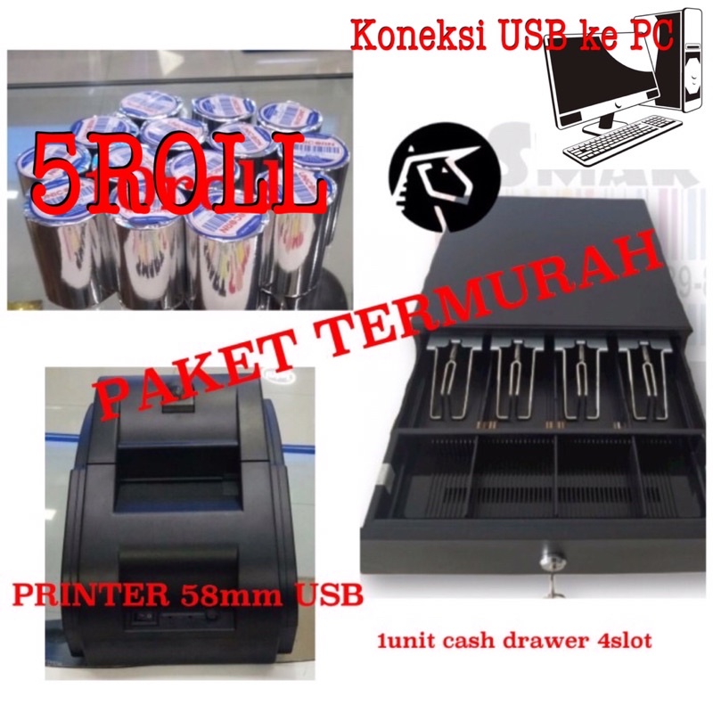 Printer Kasir Murah paket - Mesin Kasir POS Restoran