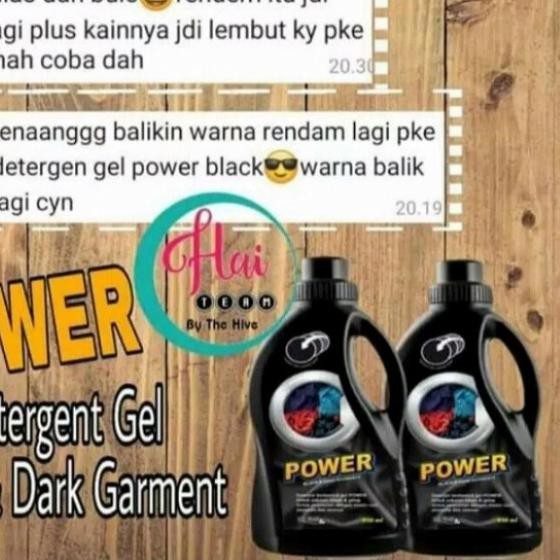 ← POWER BLACK DARK GARMEN 950 ML DETERGEN GEL ➩