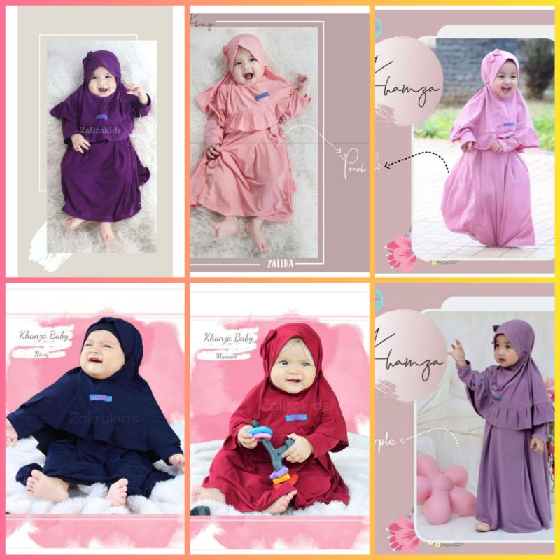 GAMIS BAYI KHANZA SERIES by Zalira Kids