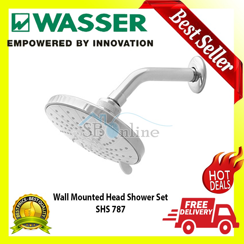 Wall Mounted Head Shower Set