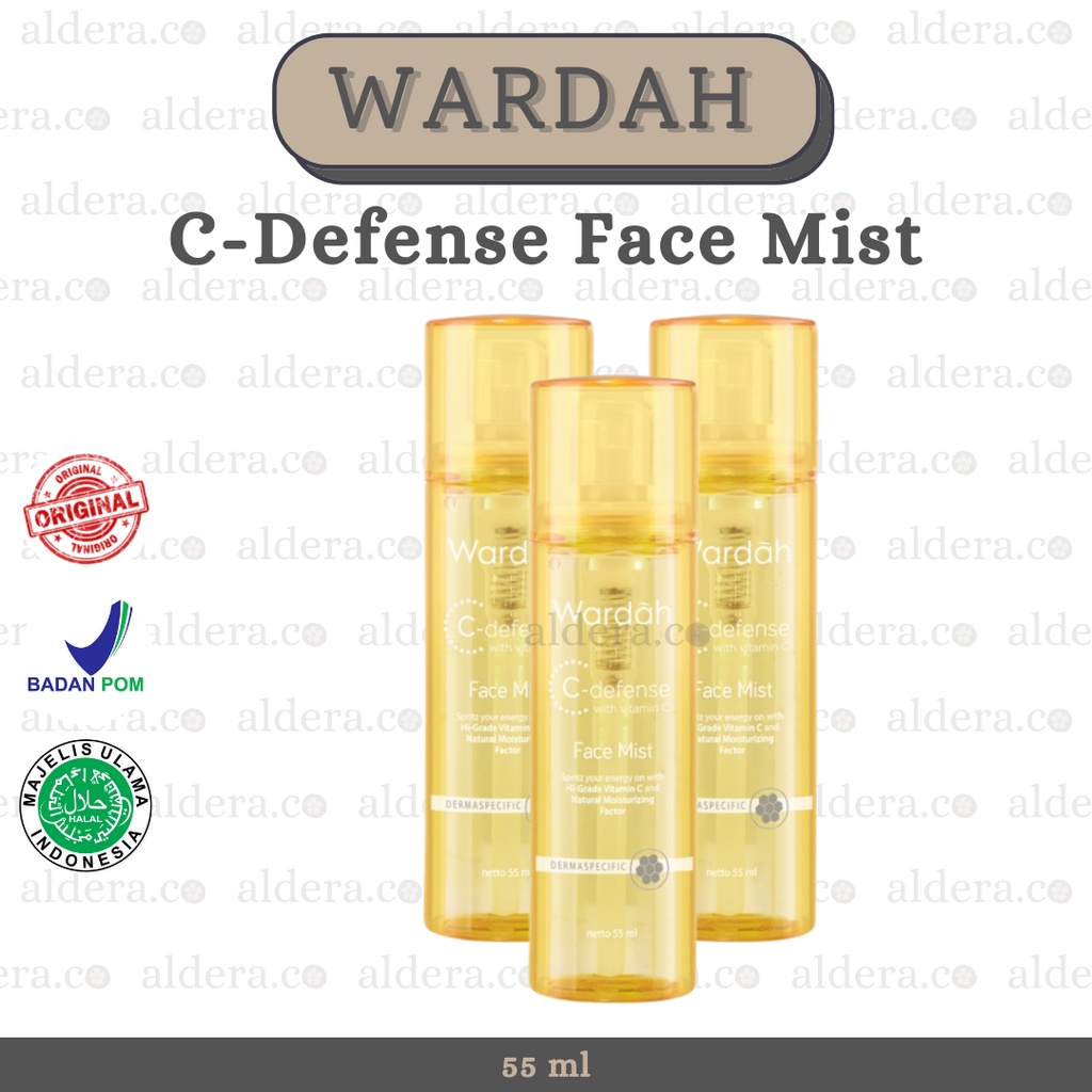 WARDAH C-Defense Face Mist — Wardah C-Defense Facial Mist