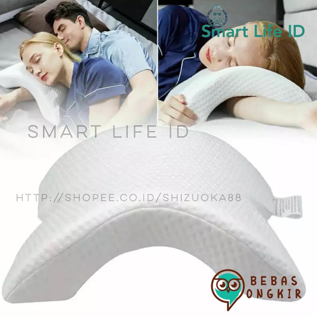 Pressure Free Memory Foam Pillow Bantal Kesehatan Pasangan Multifungsi Serbaguna Omextra Latex