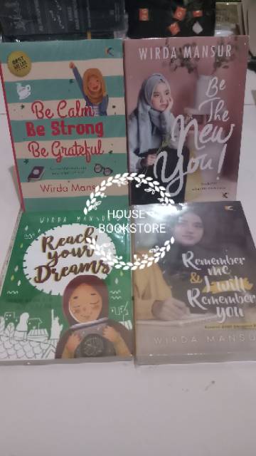 1 PAKET 4 NOVEL BEST SELLER WIRDA MANSURKERTAS : BOOKPAPER-1