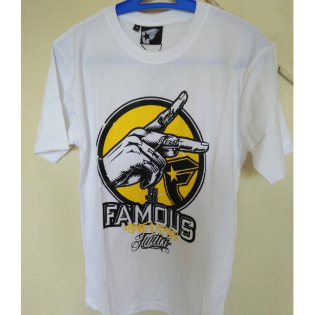 TSHIRT DEWASA - FAMOUS