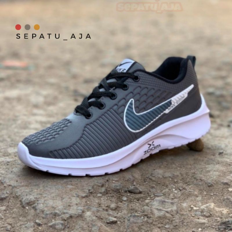 Sepatu Pria NK Zoom Sneakers Sport Cowok Keren Size 39 43