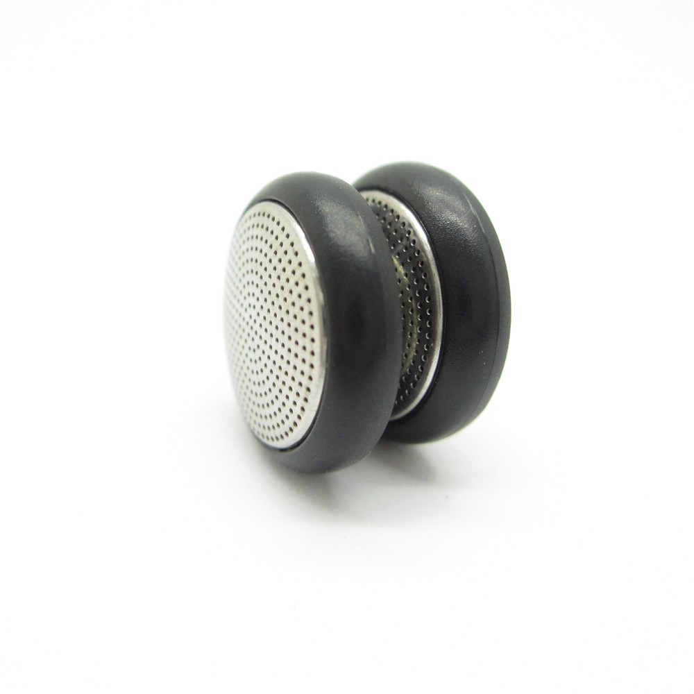 Unit Speaker Earphone 32ohm dengan Kepala Flat &amp; Jaring Baja Diameter 15.4mm