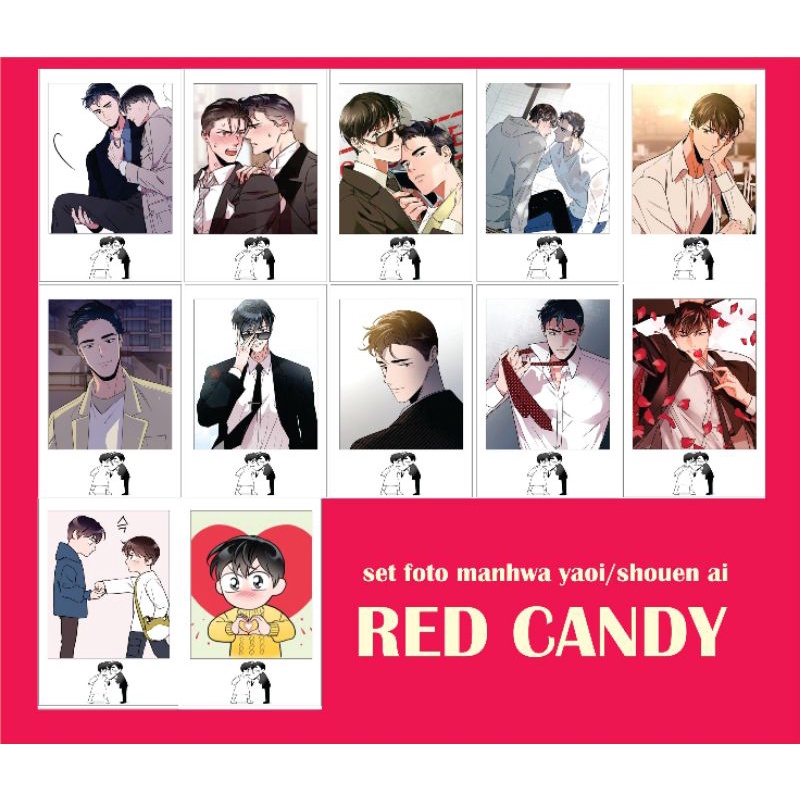 Jual Set Foto Manhwamanga Red Candy Yaoishounen Ai Boys Love Shopee Indonesia 4969