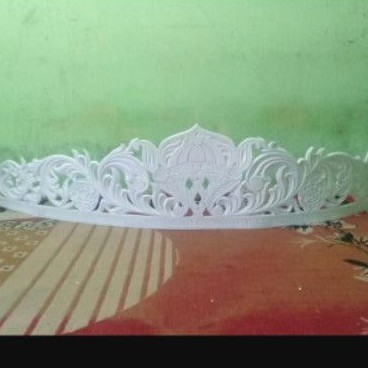 ukiran mahkota pelaminan