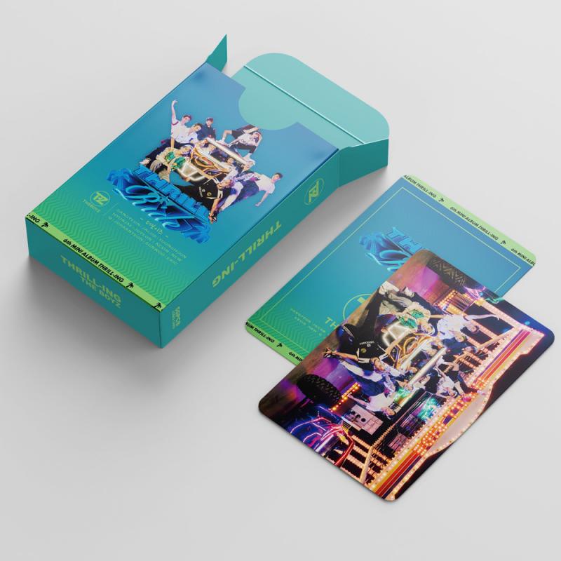 55pcs / Kotak Kartu Foto LOMO Album THE BOYZ Thrill Ride