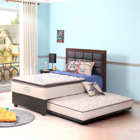 Guhdo 2in1 Sapphire Dream HB Metropolis-Springbed (Full Set)