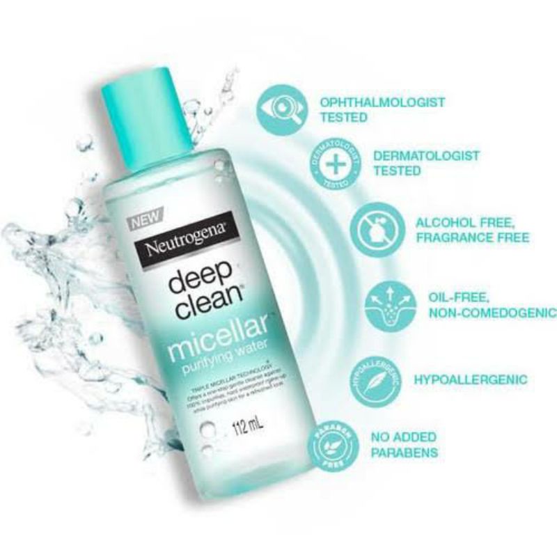 Neutrogena Deep Clean Micellar Water 112ml