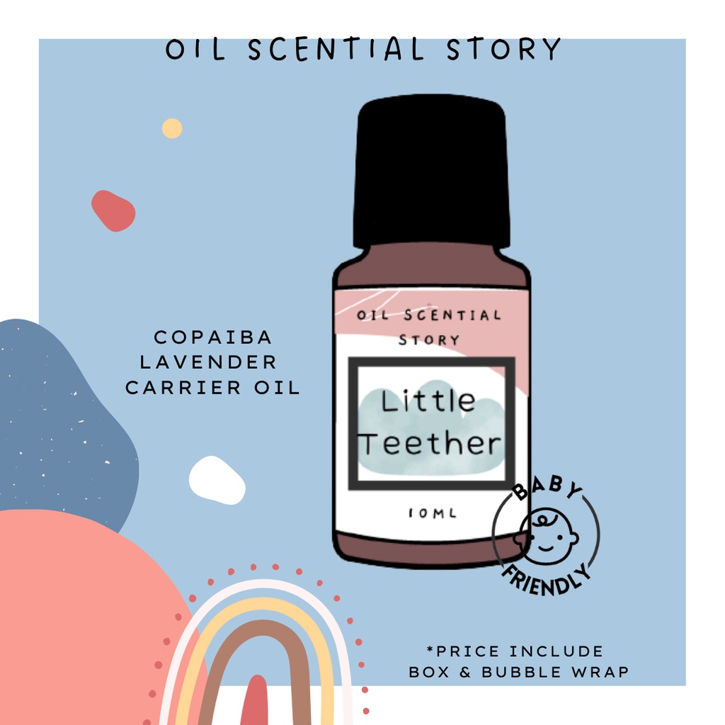 Jual LITTLE TEETHER Special Blend Essential Oil untuk BABY Botol Filler 10ml Shopee Indonesia