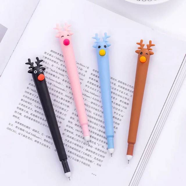 pulpen motif deer / pulpen lucu