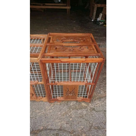 dongdang jati ukir 2 pintu