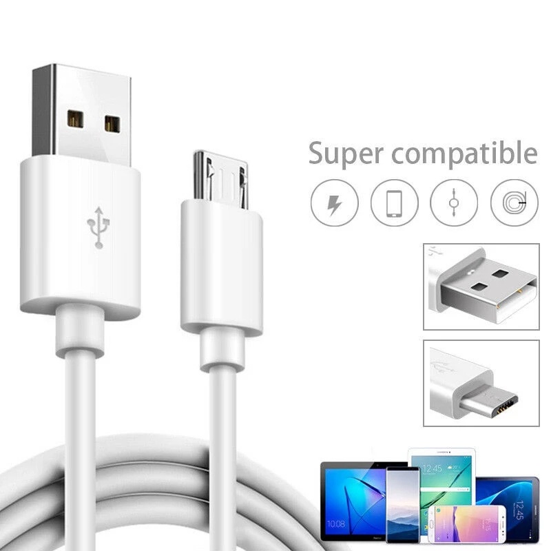For Kabel Data / Charger Micro Usb Fast Charging Tahan Lama 1m 2m 3m Untuk Android / Samsung / Huawei
