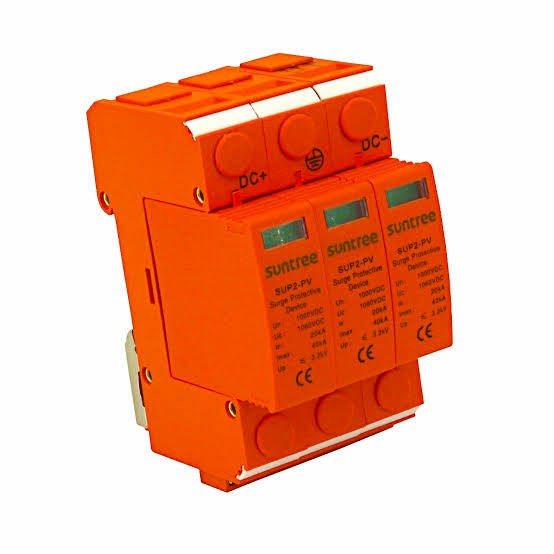 Dc Spd 3Pole 3P Arester Dc - Surge Protective Device Dc Anti Petir