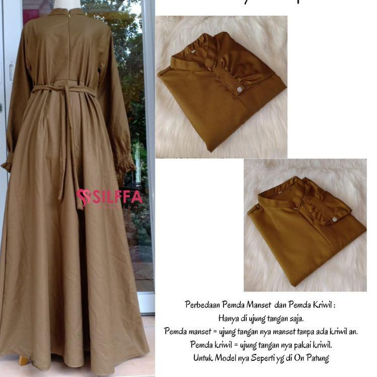 (HARGA SPESIAL) Baju PEMDA  .Gamis PDH. Gamis Seragam PNS . Gamis Sekolah. TOYOBO ORI IMPORT