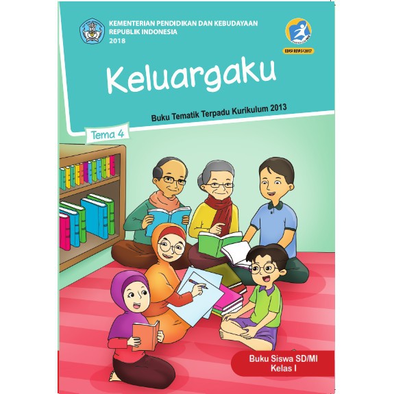 Buku TEMATIK keluargaKu kelas 1 tema 4